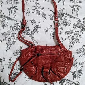 American Eagle red crossbody bag